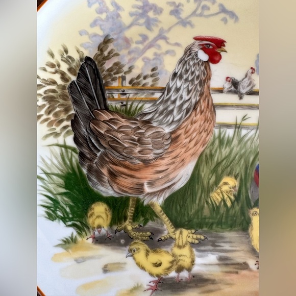 Vintage decorative collector plate signed by the artist H. Arndt - Picture 4 of 6